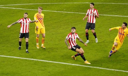 barcelona win with the help of Messi magic