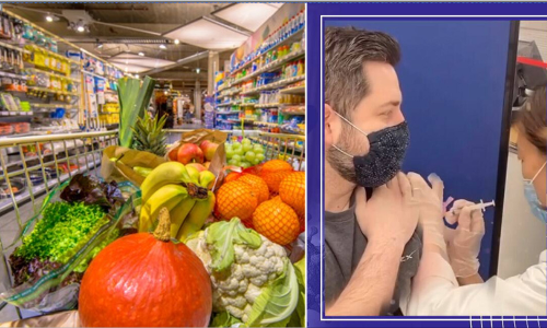 കൈയ്യിൽ രണ്ട്​ ഡോസ്​ വാക്​സിനുണ്ട്​..! സൂപ്പർമാർക്കറ്റിൽ പോയ നിയമവിദ്യാർഥികൾക്ക്​ വാക്​സിൻ ഓഫറുമായി​ ഫാർമസിസ്റ്റ്​