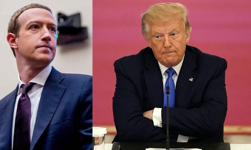 സമാധാനപരമായ അധികാര കൈമാറ്റം നടക്കട്ടെ, അതുവരെ ട്രംപിന്​ ബ്ലോക്കെന്ന്​​ മാർക്ക്​ സക്കർബർഗ്​