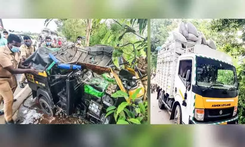 പടുത പറന്നു വീണു;​ പൊലിഞ്ഞത്​ ജീവൻ