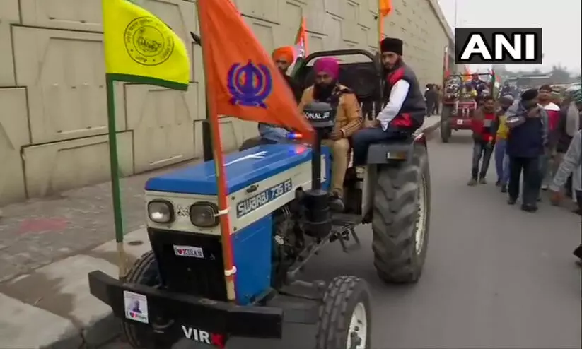 farmers tractor protest
