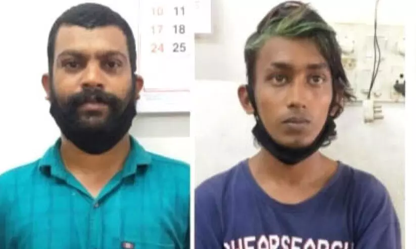 ഹോ​ട്ട​ൽ ജീ​വ​ന​ക്കാ​ര​നെ കൊ​ല​പ്പെ​ടു​ത്താ​ൻ ശ്ര​മം: ര​ണ്ട് പ്ര​തി​ക​ൾ പി​ടി​യി​ൽ