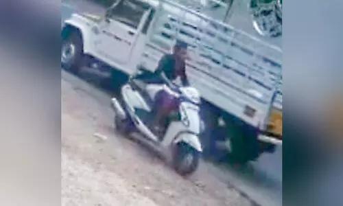 സി.സി.ടി.വി ചതിച്ചു; മോഷ്​ടാവ്​ ബൈക്ക് തിരിച്ചേല്‍പിച്ചു