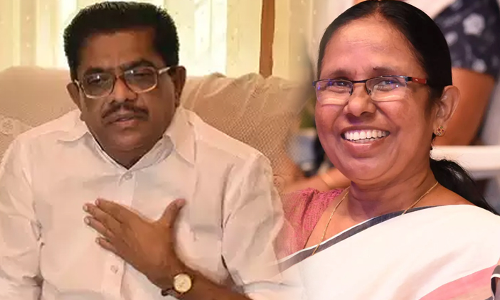 കോവിഡ് ഭേദമായി ആശുപത്രിവിട്ടു; ശൈലജ ടീച്ചറെ അഭിനന്ദിച്ച് വി.എം സുധീരൻ