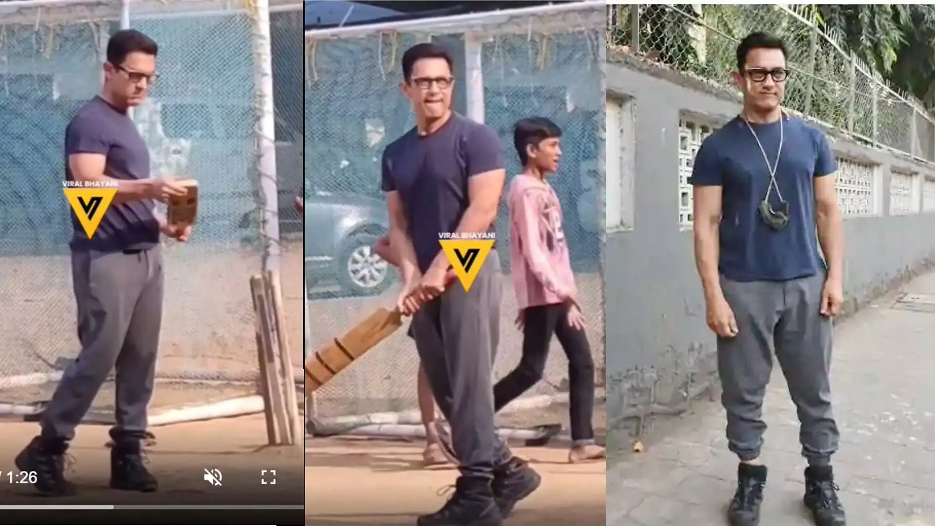 മുംബൈ ​തെരുവിൽ കുട്ടികൾക്കൊപ്പം ആമിർ ഖാ​െൻറ ഗള്ളി ക്രിക്കറ്റ്​; മാസ്​ക്​ എവിടെയെന്ന്​ സോഷ്യൽ മീഡിയ