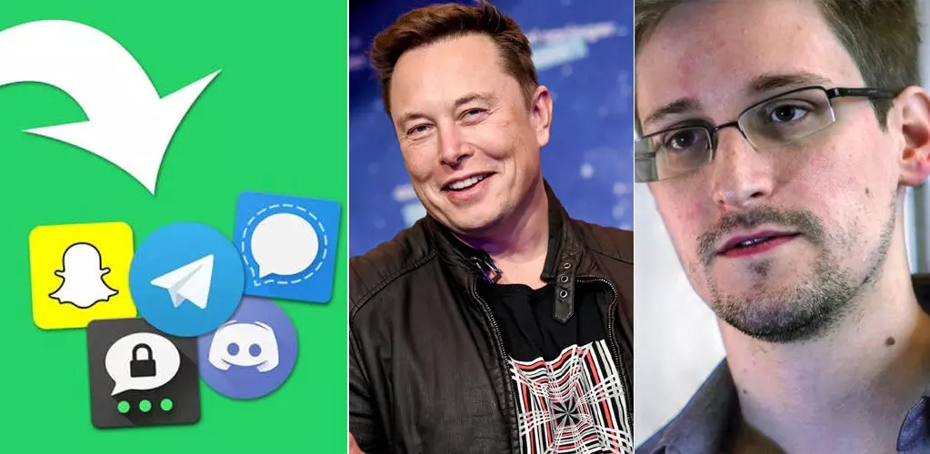 വാട്സ്ആപ്പിെൻറ പകരക്കാർ ആരൊക്കെ...? സ്നോഡനും മസ്കും ചൂണ്ടിക്കാട്ടുന്ന ആപ്പ്..! വാട്സ്ആപ്പിെൻറ പകരക്കാർ ആരൊക്കെ...? സ്നോഡനും മസ്കും ചൂണ്ടിക്കാട്ടുന്ന ആപ്പ്..!