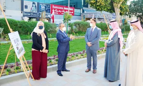 ​െഎൻ റ​യാ ഗാ​ർ​ഡ​ൻ ന​വീ​ക​രി​ക്കു​ന്നു