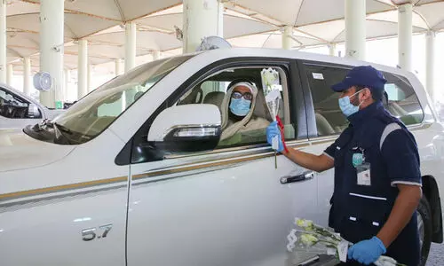 saudi qatar road border