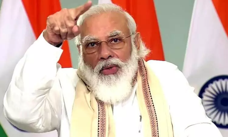 ഇന്ത്യൻ വാക്​സിൻ ഉപയോഗിച്ച്​ മനുഷ്യരാശിയെ കോവിഡിൽ നിന്ന്​ രക്ഷിക്കും -മോദി