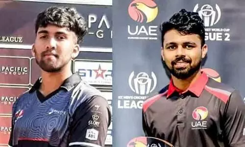There are three Malayalees in uae team that will face Ireland There are three Malayalees in uae team that will face Ireland