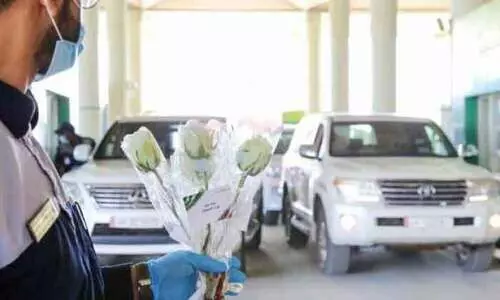 ഖ​ത്ത​റി​ൽ​നി​ന്നു​ള്ള​വ​ർ​ക്ക്​ സൗ​ദി ക​സ്​​റ്റം​സി​ൻെ​റ സ്വീ​ക​ര​ണം