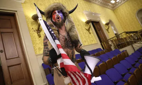 കാപിറ്റോൾ കലാപം: വംശീയവാദി നേതാവ് പിടിയിൽ