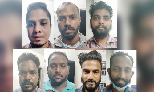 കെ.എം.സി.സി നേതാവിന്‍റെ വീട് ആക്രമിച്ച ലീഗ് പ്രവർത്തകർ അറസ്​റ്റിൽ