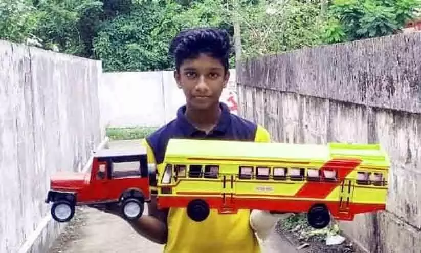 adityan with baby vehicles