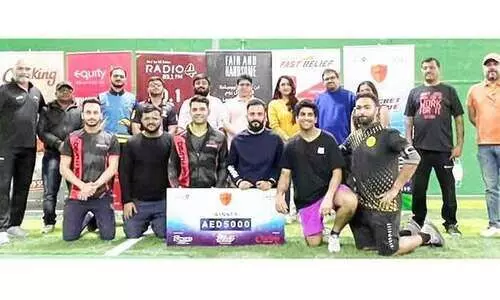 കോസ്മോസ് സ്പോർട്സ് ക്രി​ക്ക​റ്റ് ലീ​ഗി​ൽ ഇ​ൻ​ഫെ​ർ​നോ ജേ​താ​ക്ക​ൾ