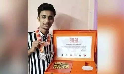 Asian Book of Records achieved Jeevan Varghese