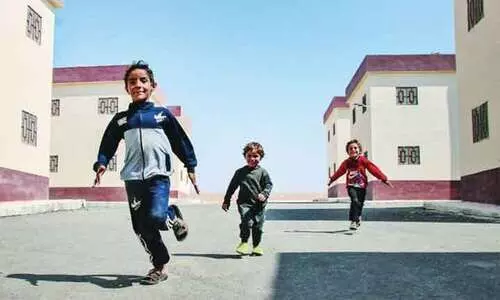 നിർമിച്ചത്​​ 23 ര​ണ്ടു​നി​ല കെ​ട്ടി​ട​ങ്ങ​ൾ: സി​റി​യ​യി​ൽ ര​ണ്ടാം​ഘ​ട്ട താ​മ​സ​സൗ​ക​ര്യ നി​ർ​മാ​ണ പ​ദ്ധ​തി പൂ​ർ​ത്തി​യാ​യി