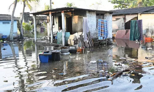 കൊല്ലം ജില്ലയെ വലച്ച്​ വേലിയേറ്റ ദുരിതം
