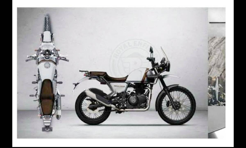 Updated Royal Enfield Himalayan