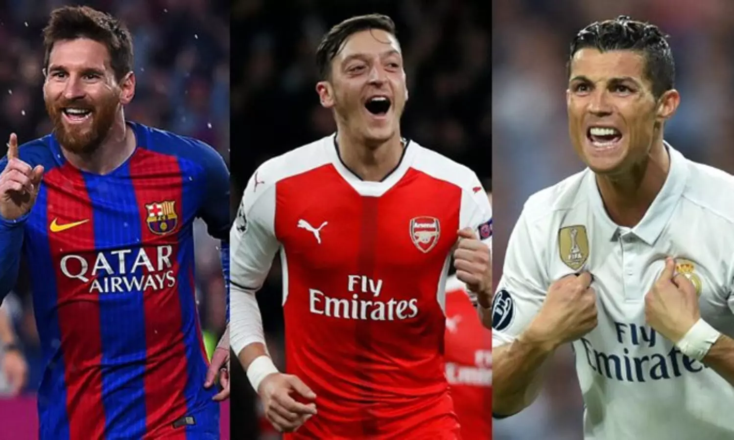 മെസ്സിയാണോ റൊണാൾഡോയാണോ മികച്ചത്​?; ഓസിലിന്‍റെ മറുപടി വൈറൽ