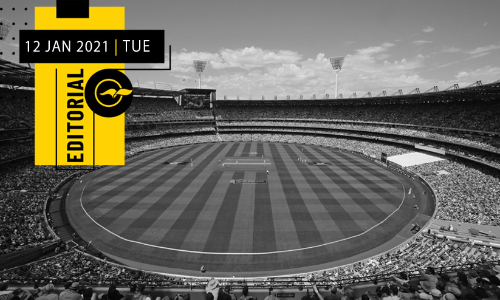 ഗാ​ല​റി​യി​ൽ​നി​ന്നു​യ​രു​ന്ന വം​ശീ​യാ​ക്രോ​ശ​ങ്ങ​ൾ