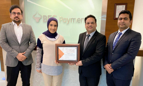 ഉപഭോക്താക്കൾക്കു സുരക്ഷിത ഇടപാട് ഉറപ്പാക്കി BFC പേയ്‌മെന്‍റ്​സിന് അംഗീകാരം