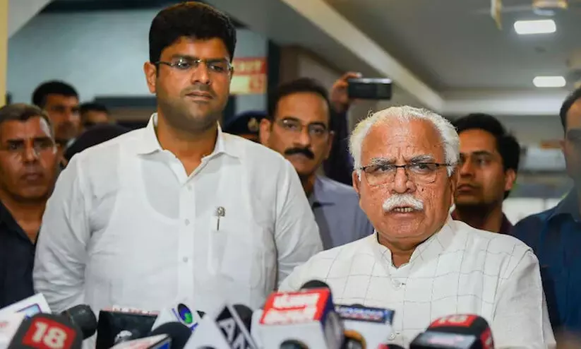 കർഷക സമരത്തിലുടക്കി ഭരണം പോകുമോയെന്ന പേടി; ഹരിയാന മുഖ്യമന്ത്രി അമിത്​ ഷായെ കണ്ടു