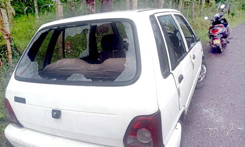 car attacked car attacked