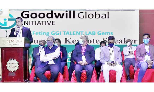 ഗു​ഡ് വി​ല്‍ ഗ്ലോ​ബ​ല്‍ ഇ​നി​ഷ്യേ​റ്റീ​വ് ടാ​ല​ൻ​റ്​ ലാ​ബ് പ്ര​തി​ഭ​ക​ളെ ആ​ദ​രി​ച്ചു