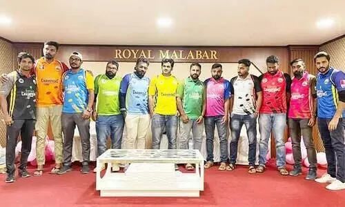 കേരള ചാമ്പ്യൻസ് ലീഗ് ക്രിക്കറ്റ് ജഴ്‌സി പ്രകാശനം ചെയ്തു