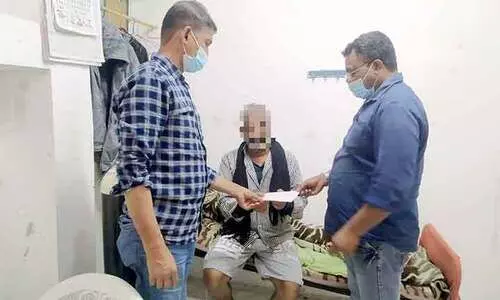 തു​ട​ർ​ചി​കി​ത്സ​ക്ക്​ നാ​ട്ടി​ലേ​ക്കു മ​ട​ങ്ങി​യ ക​ണ്ണൂ​ർ സ്വ​ദേ​ശി​ക്ക് ഹോ​പ്​ ബ​ഹ്‌​റൈ​ൻ സ​ഹാ​യം