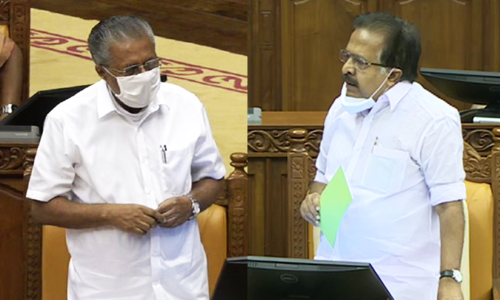 pinarayi vijayan-ramesh chennithala