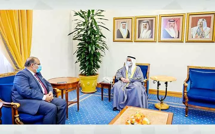 ഇ​ന്ത്യ​ന്‍ അം​ബാ​സ​ഡ​ര്‍ ഉ​പ​പ്ര​ധാ​ന​മ​ന്ത്രി​യു​മാ​യി ച​ര്‍ച്ച ന​ട​ത്തി