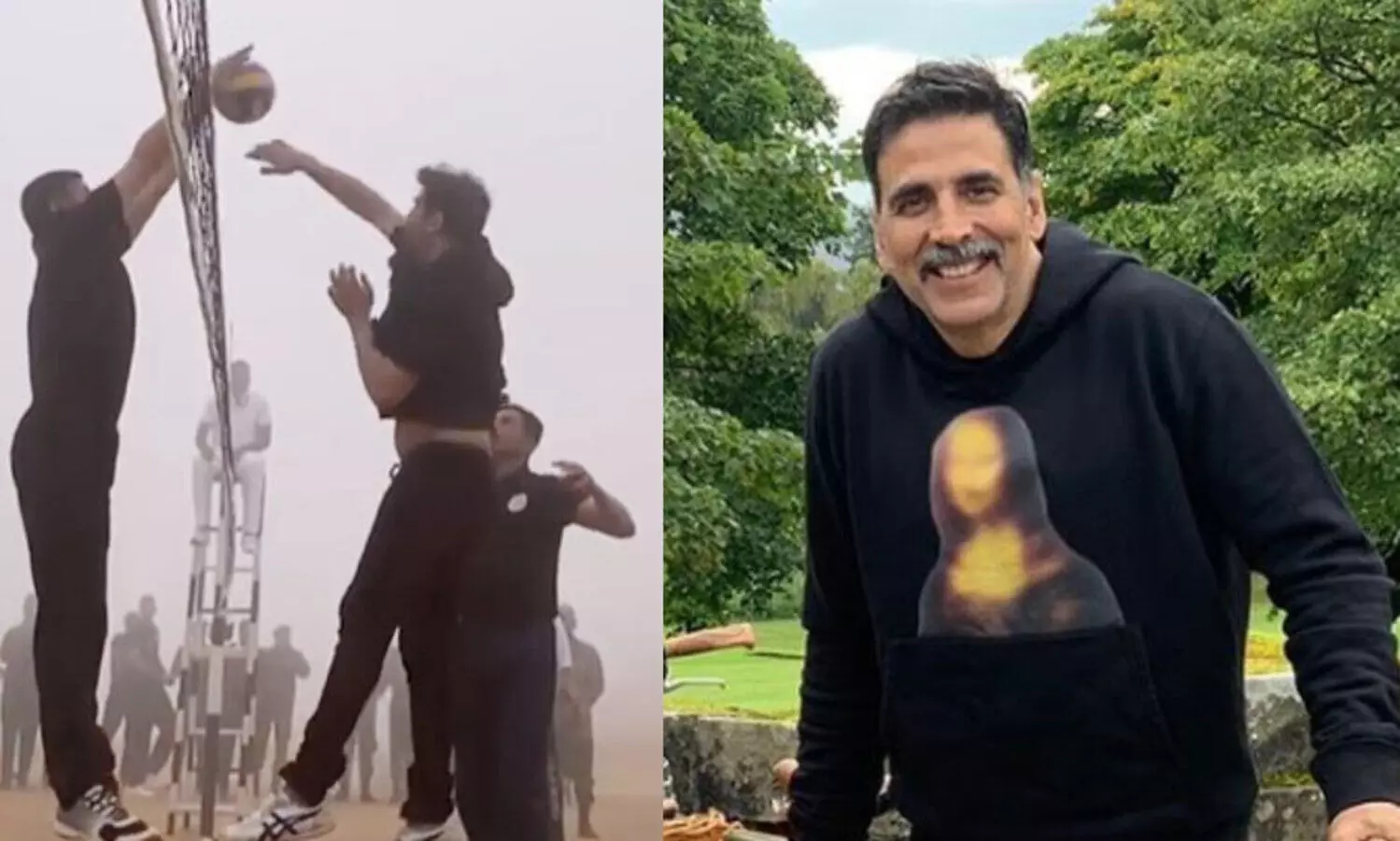 സൈനികരോടൊപ്പം വോളിബോൾ കളിച്ച്​ കരസേന ദിനം ആഘോഷിച്ച്​ അക്ഷയ്​ കുമാർ