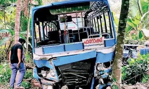 bus accident in chelembra