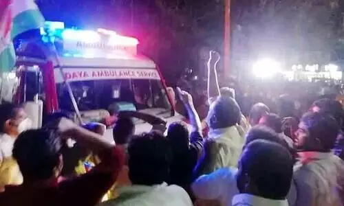 Shefiqis body was buried during the protests