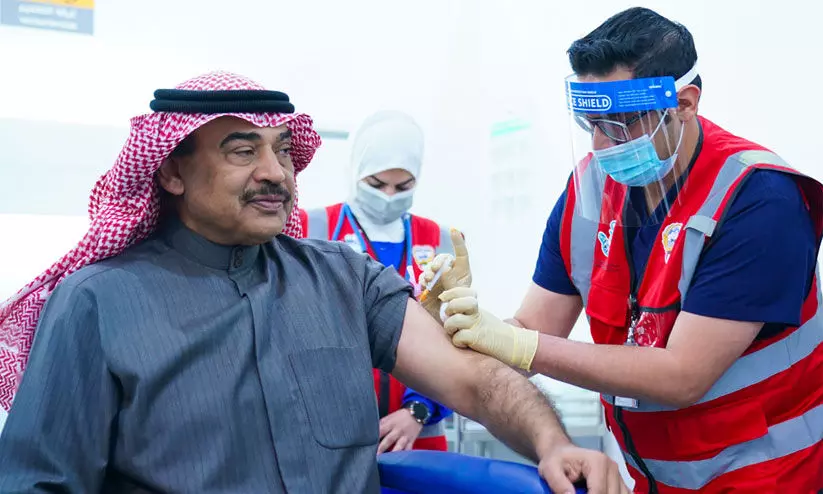 രണ്ടാം ഡോസ് കോവിഡ് വാക്സിനേഷൻ തുടങ്ങി രണ്ടാം ഡോസ് കോവിഡ് വാക്സിനേഷൻ തുടങ്ങി