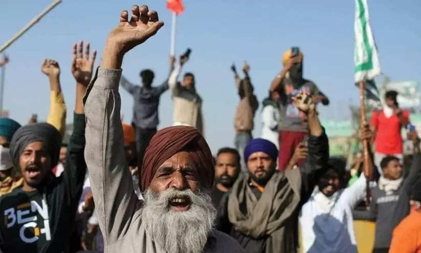 farmers protest farmers protest