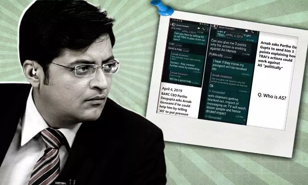 Arnab Goswamis 500 Page WhatsApp