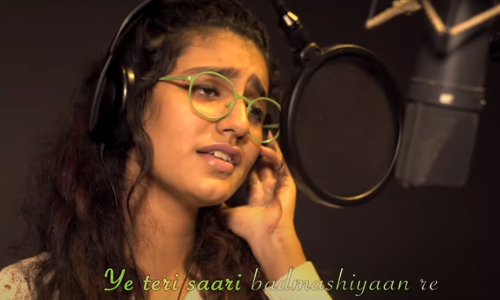 പ്രിയ വാര്യർ ആദ്യമായി പാടി അഭിനയിക്കുന്ന ഹിന്ദി ആൽബത്തിന്‍റെ ലിറിക്കൽ വീഡിയോ പുറത്തിറക്കി