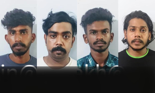 കഴുത്തിൽ കത്തിവെച്ച്​ യുവാവിനെ തട്ടിക്കൊണ്ടുപോയ നാലുപേർ അറസ്റ്റിൽ