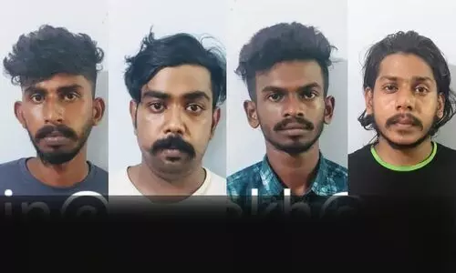 കഴുത്തിൽ കത്തിവെച്ച്​ യുവാവിനെ തട്ടിക്കൊണ്ടുപോയ നാലുപേർ അറസ്റ്റിൽ