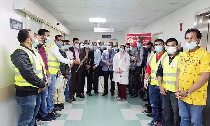 കോ​ഴി​ക്കോ​ട് ജി​ല്ല പ്ര​വാ​സി ഫോ​റം ബ്ല​ഡ് ഡൊ​ണേ​ഷ​ൻ ക്യാ​മ്പ്