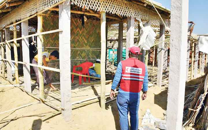 ബംഗ്ലാദേശിൽ ദുരിതത്തിലകപ്പെട്ടവർക്ക് തണലേകി ഖത്തർ റെഡ്ക്രസൻറ് ബംഗ്ലാദേശിൽ ദുരിതത്തിലകപ്പെട്ടവർക്ക് തണലേകി ഖത്തർ റെഡ്ക്രസൻറ്