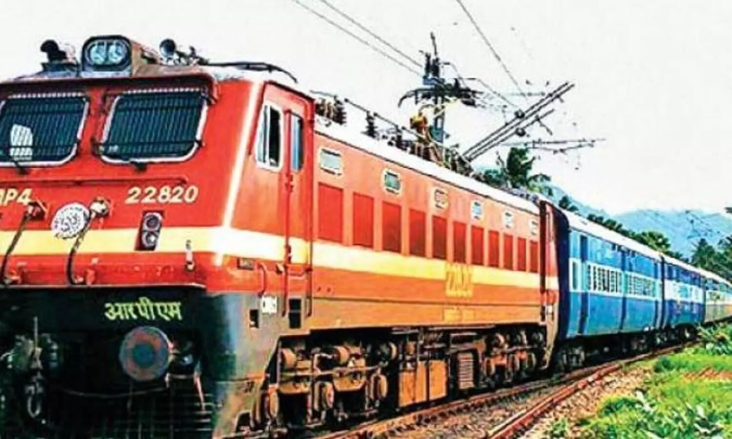 train-representational image