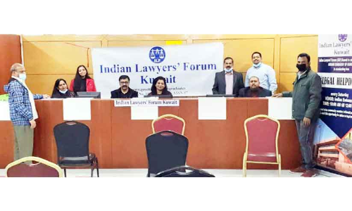 നി​യ​മ​സ​ഹാ​യം ന​ൽ​കാ​ൻ സ​ന്ന​ദ്ധം –ഇ​ന്ത്യ​ൻ ലോ​യേ​ഴ്​​സ്​ ഫോ​റം