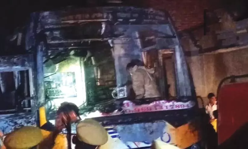 Bus accident Bus accident