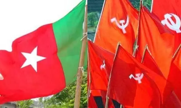 CPM- SDPI alliance, congress protest CPM- SDPI alliance, congress protest