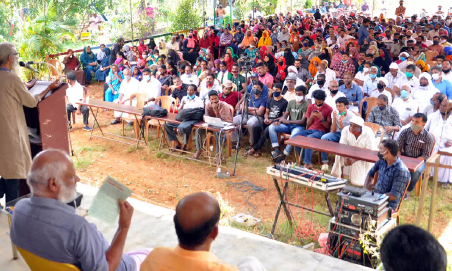 തൊണ്ടാർ ഡാം പദ്ധതി ഞങ്ങൾക്കു വേണ്ട; സമരസംഗമത്തിൽ പ്രതിഷേധമിരമ്പി