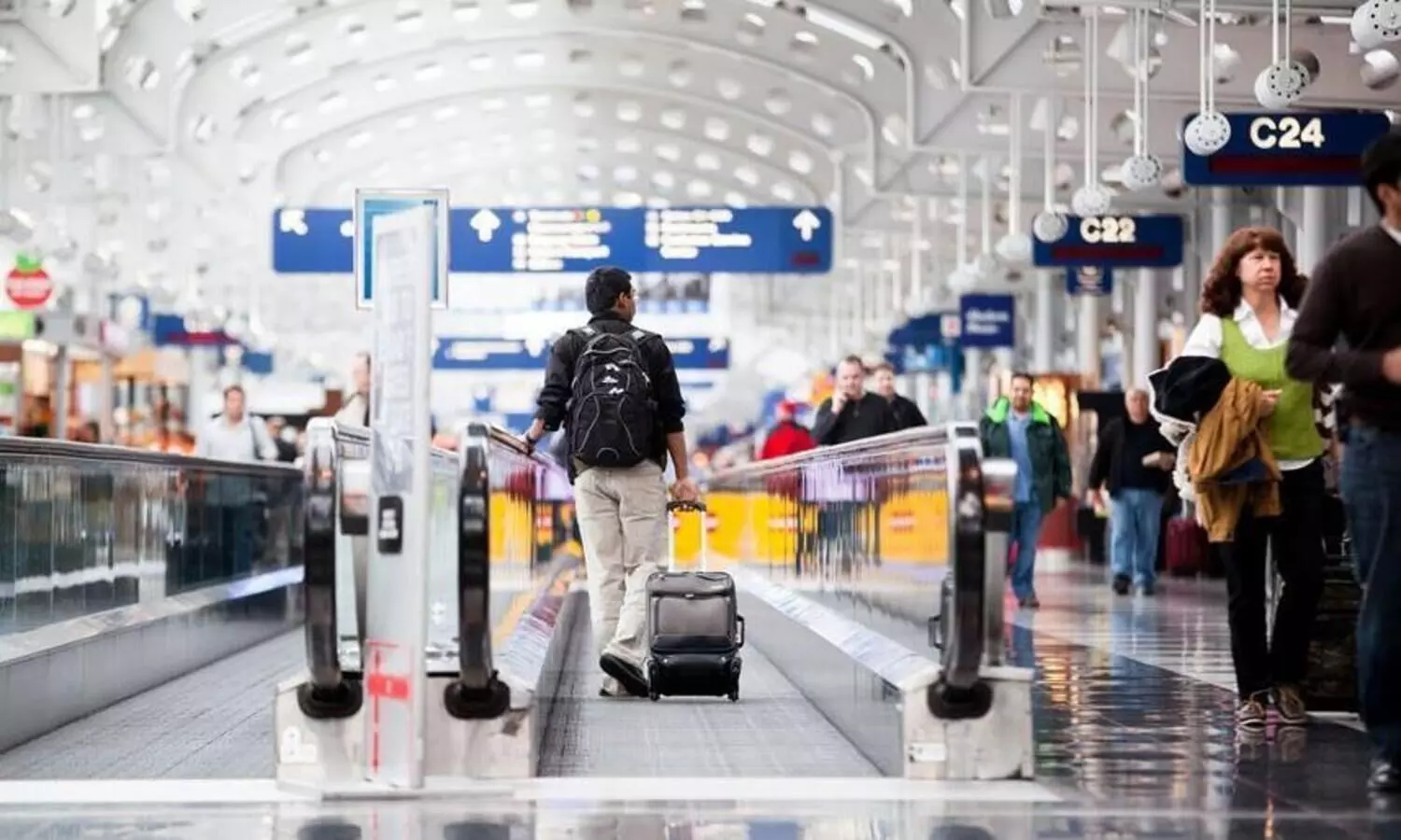 Indian-American held for living